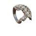 Vintage Seahorse Ring Silver Tone Ornate Marine Life Size 6.5 Statement