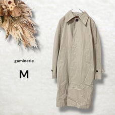 Gaminly /ステンカラーコート/Long Coat/Spring Outerwear/Beige/M