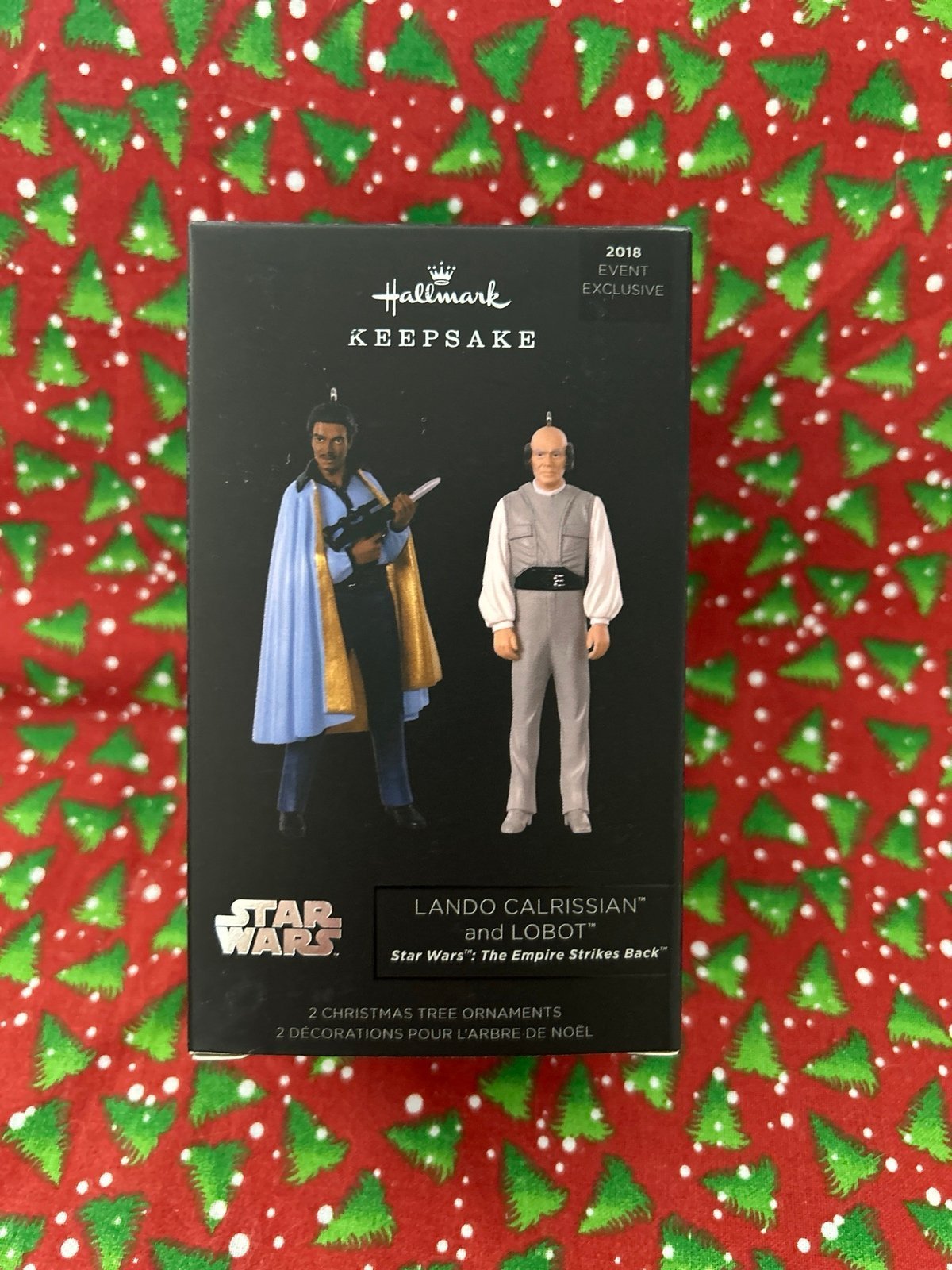 2018 Hallmark Keepsake Ornament - Event- Star Wars-Lando Calrissian and Labot