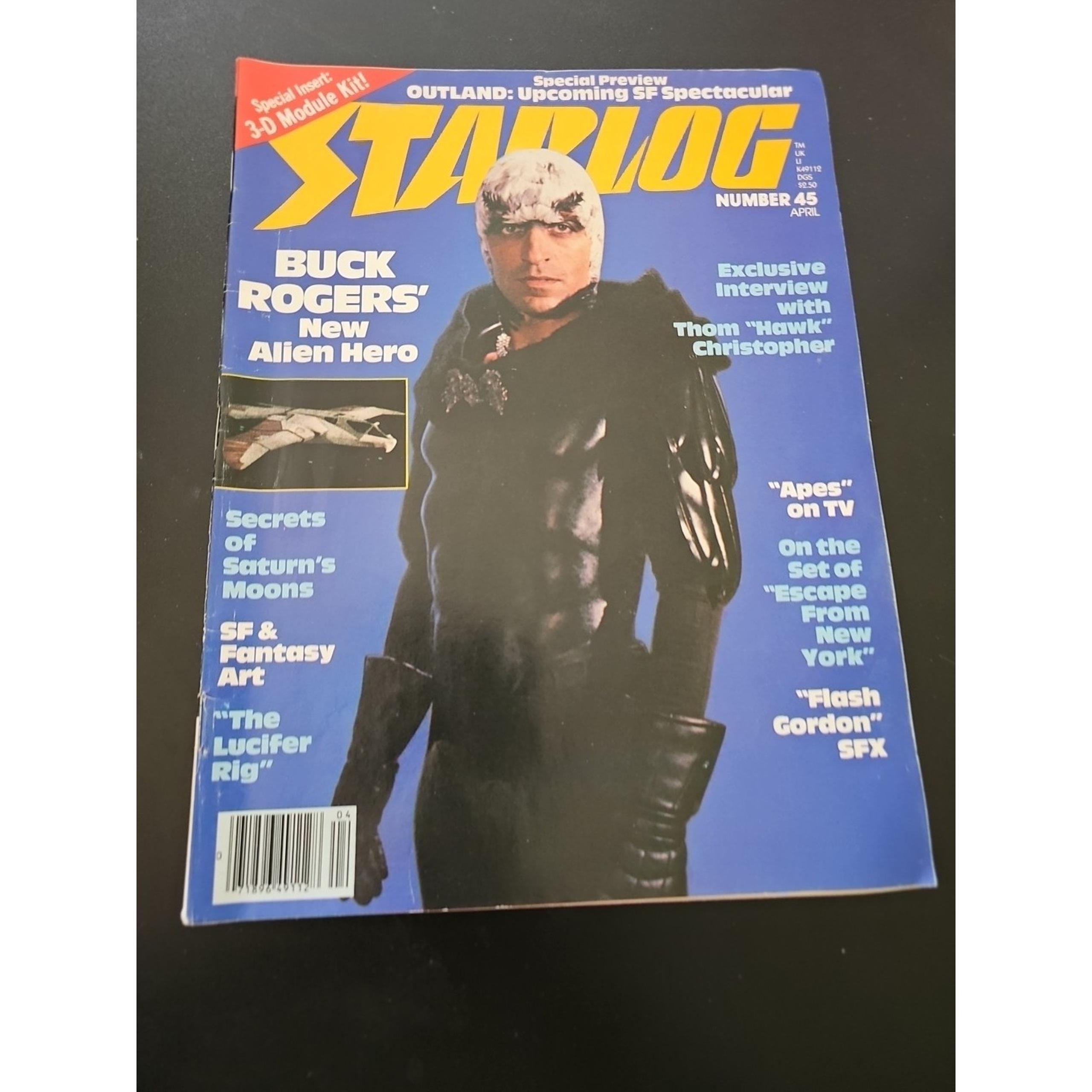 STARLOG #45 Buck Rogers Thom Christopher 4 1981
