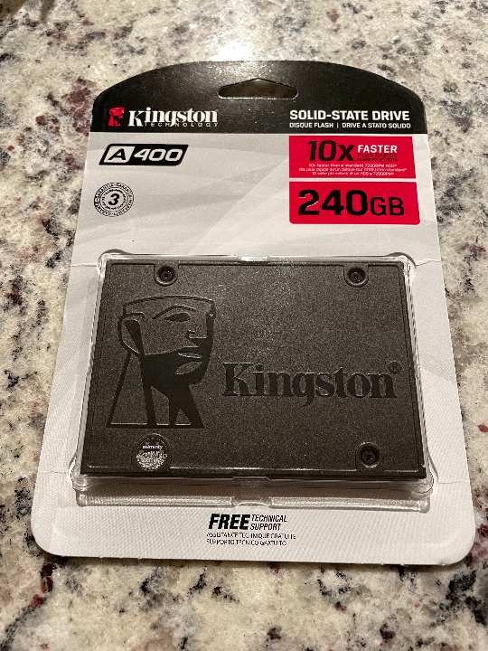 New Kingston A400 240GB SATA 3 2.5 Internal SSD