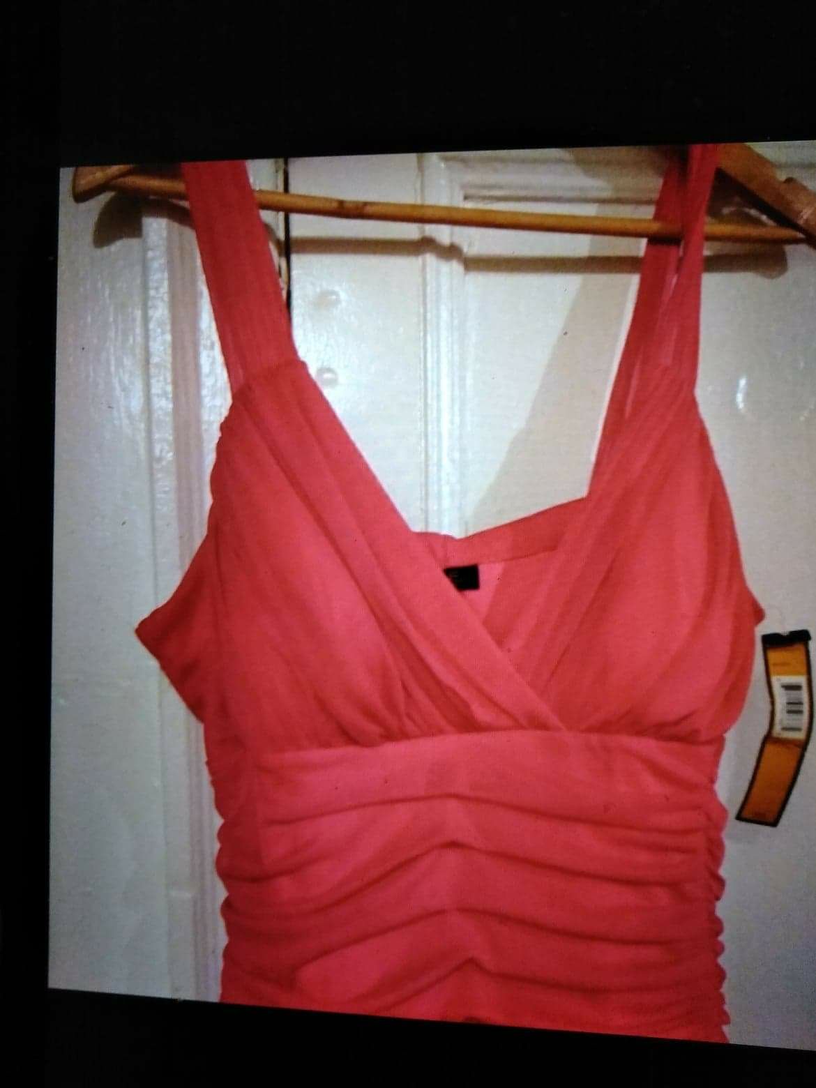 New Pink Evening Gown