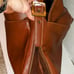 Brown Leather vintage messenger /laptop bag