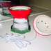 Scentsy Backyard Round Top BBQ Red Grill Element Electric Wax Warmer Retired