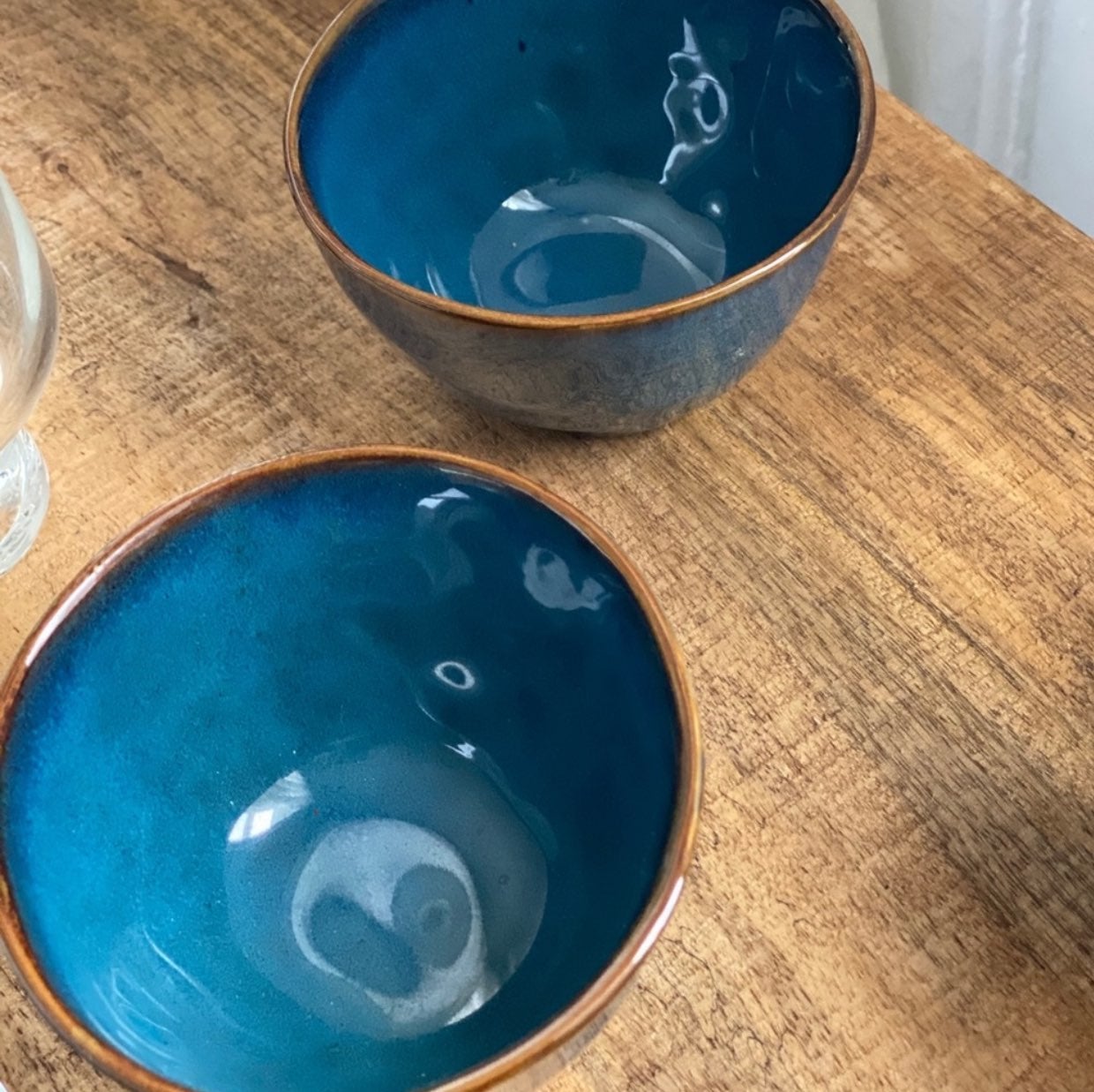 Beautiful small blue bowls