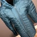 Duluth Trading Company Women’s Pertex Quantum Down Full Zip Coat Teal Blue Large