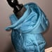Duluth Trading Company Women’s Pertex Quantum Down Full Zip Coat Teal Blue Large