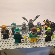 Lego Super Heroes BAD GUYS Minifigure Bundle