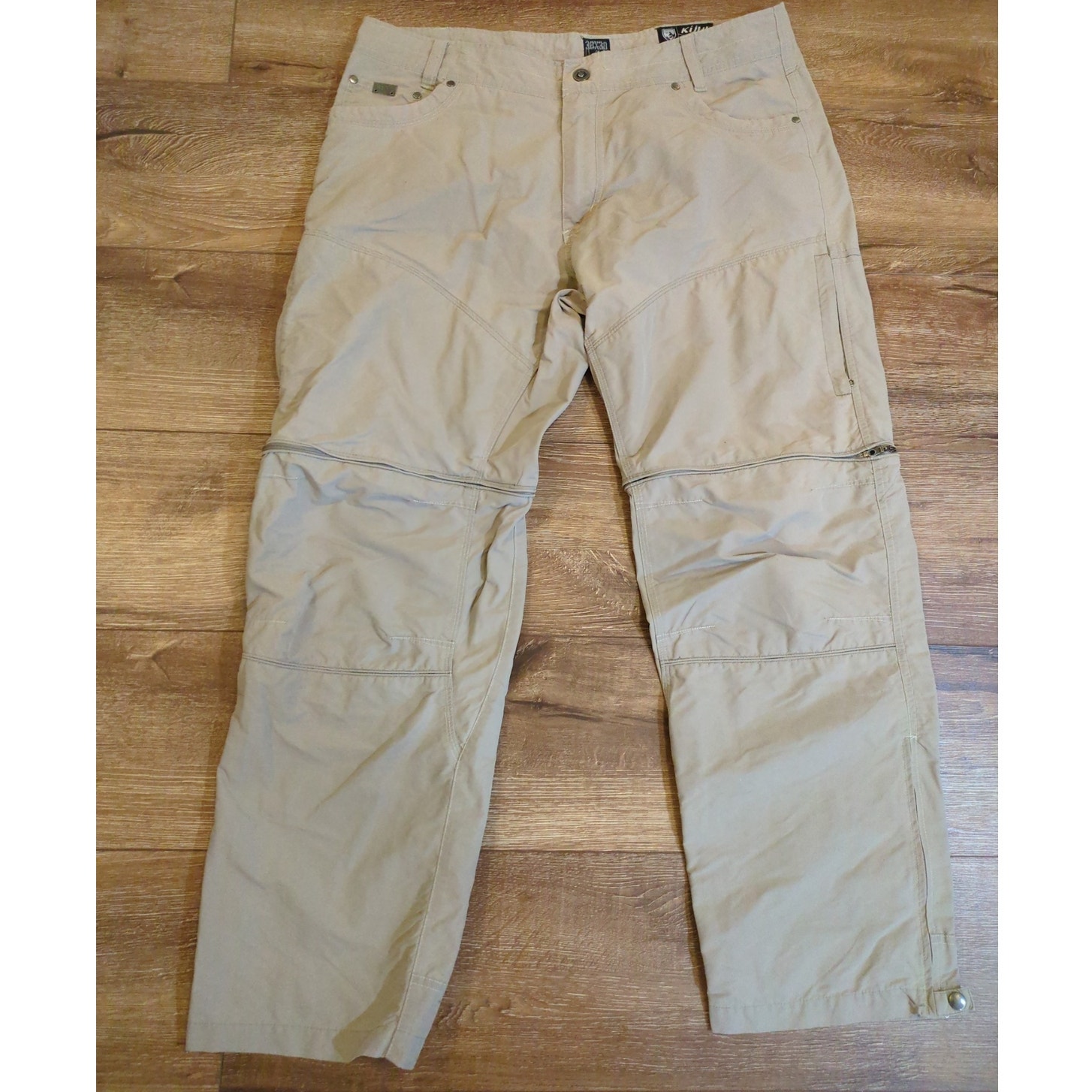 Kuhl Men's Size 38x30 Lightweight Hiking Outdoor Pants Liberator Convertible