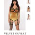 Solstice Intimates Mesh Ouvert Harness Bodysuit