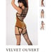Solstice Intimates Mesh Ouvert Harness Bodysuit