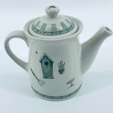 Pfaltzgraff Naturewood Teapot Tall Tea Pot Nature Wood Kitchen Dining Serving