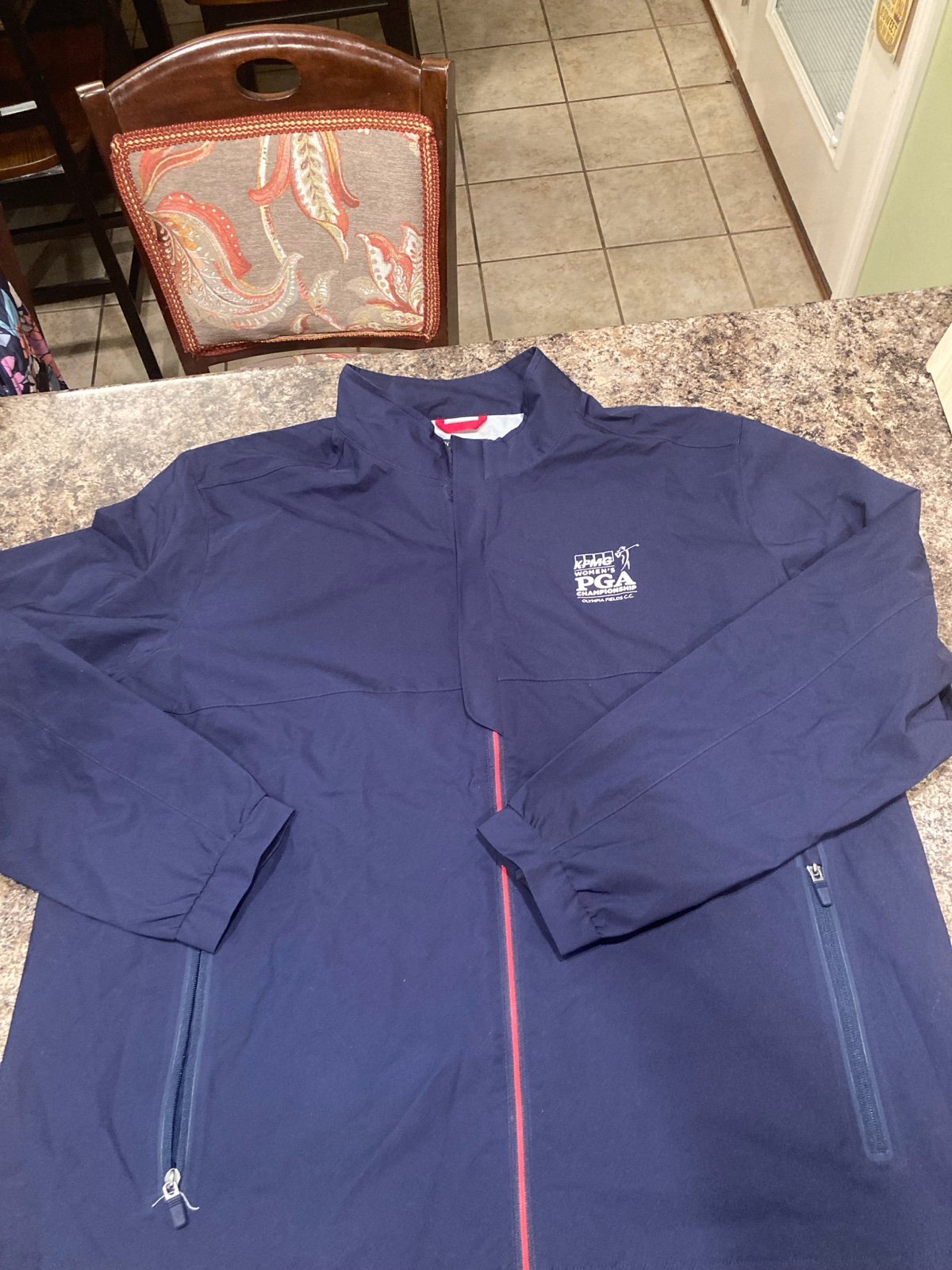 Polo Ralph Lauren Rain Jacket Women XXL Navy KPMG PGA Championship Vented