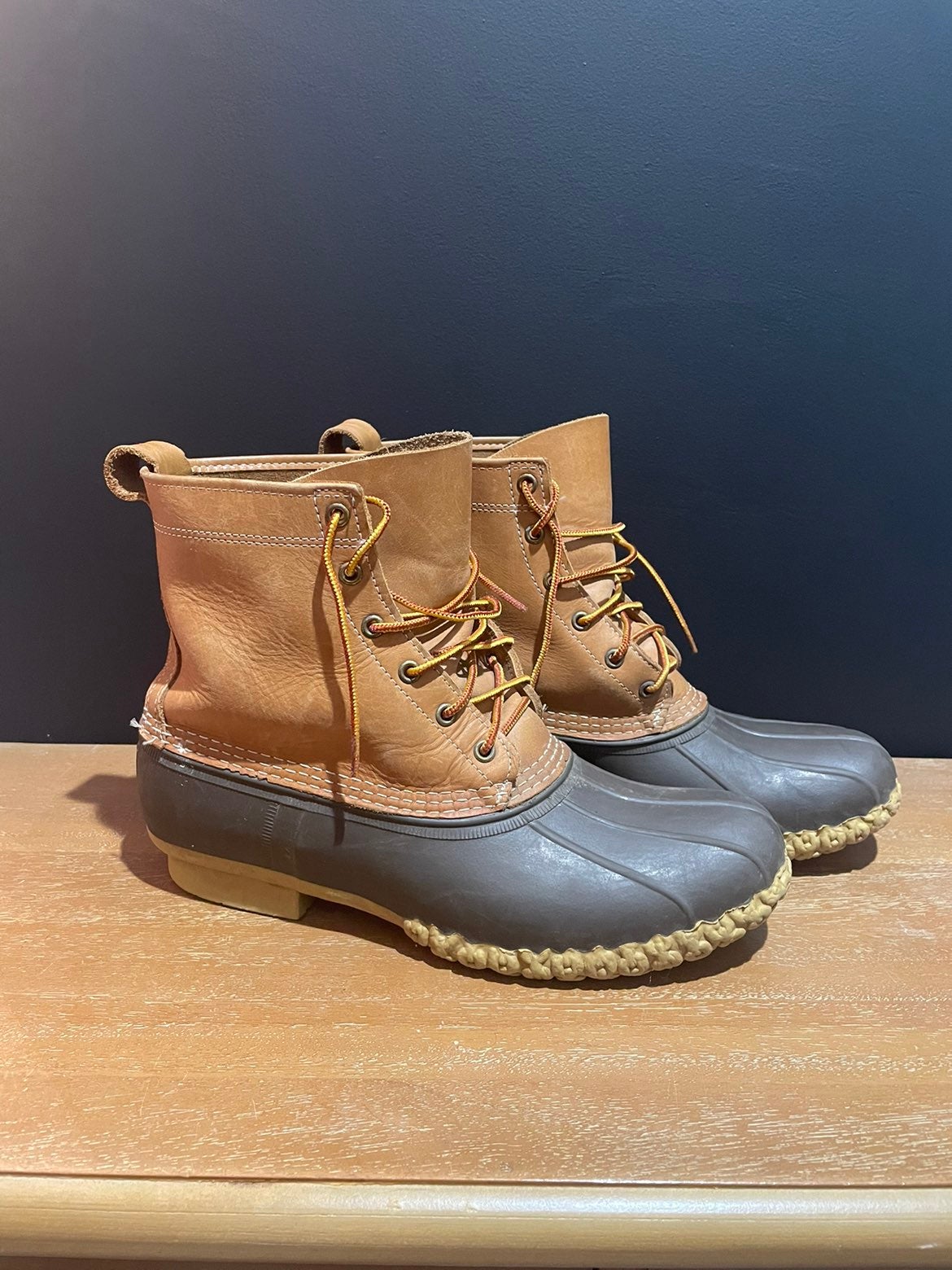 LL Bean duck boots size 11 men