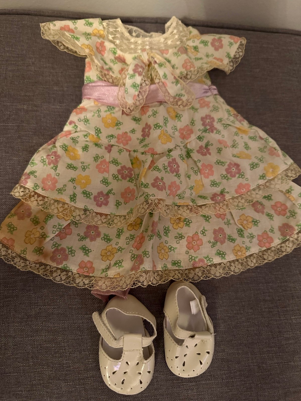 American girl kit floral summer outfit