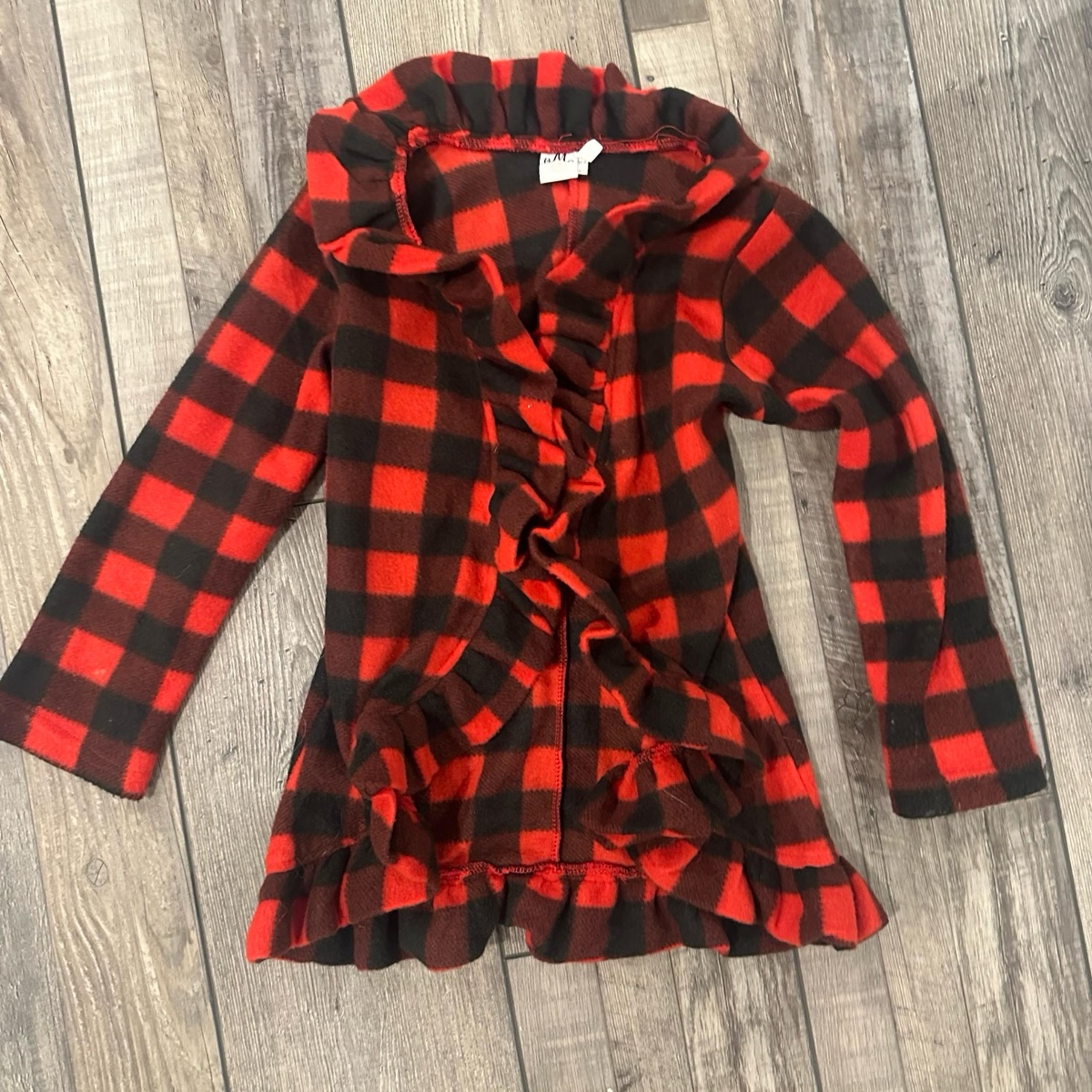 Size 6 Buffalo plaid cardigan