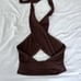 THE KRIPT HALTER CROP TOP