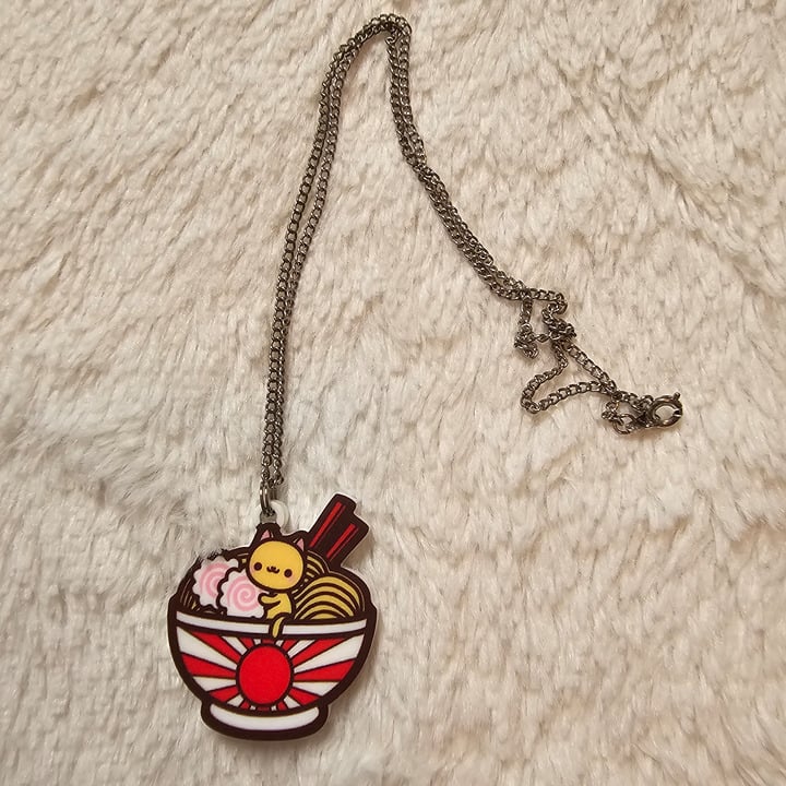 Tasty Peach Studios Ramen Bowl Cat Necklace