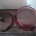 Corning Vision Dutch Oven 4.5L Amber Glass Stock Pot with Pyrex Lid USA