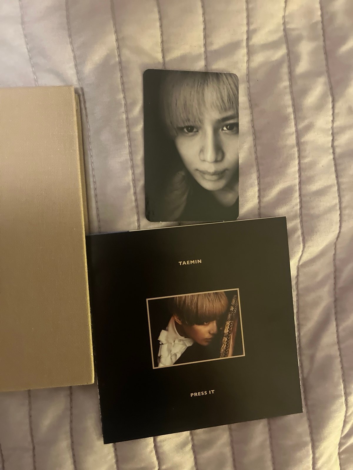 Taemin PRESS IT Ver. D Album with Photocard
