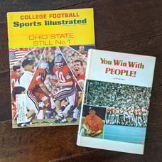 Ohio State Buckeyes football 1969 and 1973 memorabilia