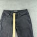 DU/ER Pants Mens 32x32 Black T2X Slim Fit 5 Pocket Lightweight Faded Work