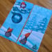 Winter Gnome Soft Cotton Decorative Hand Towel Set 14”W x 30” L Like New