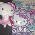 Vintage Hello Kitty Plush / coloring Book Lot kids/adult FREE SHIPPING!