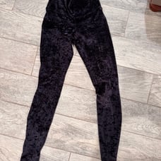 Lululemon crushed velvet full length leggings size 4