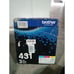 Brother TN431 3-Pack Standard-Yield Toner CMY Open Box SEALED CARTRIDGES