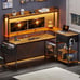 55 inch L Shaped Gaming Desk