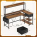 55 inch L Shaped Gaming Desk