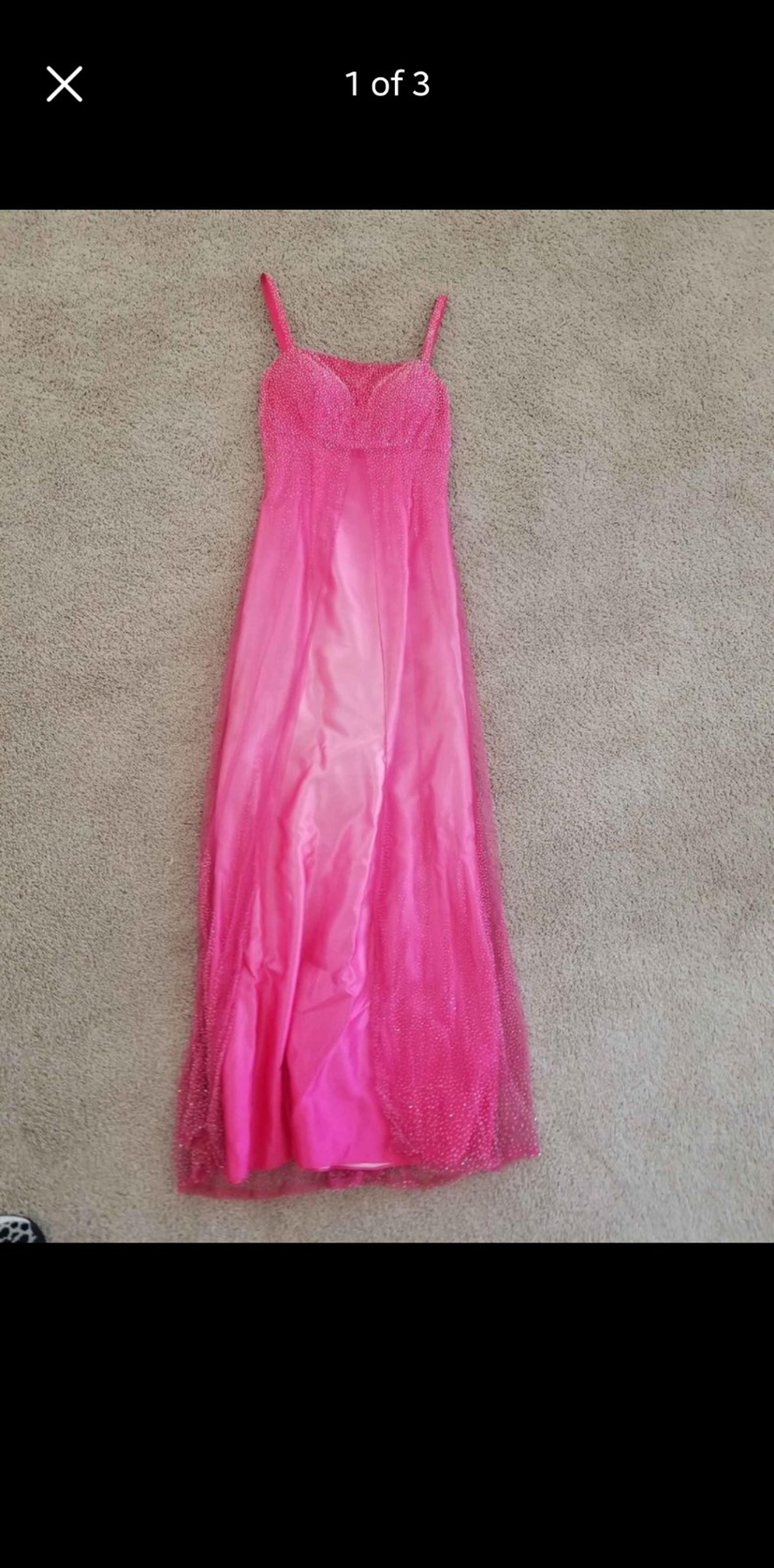 Pink prom dress