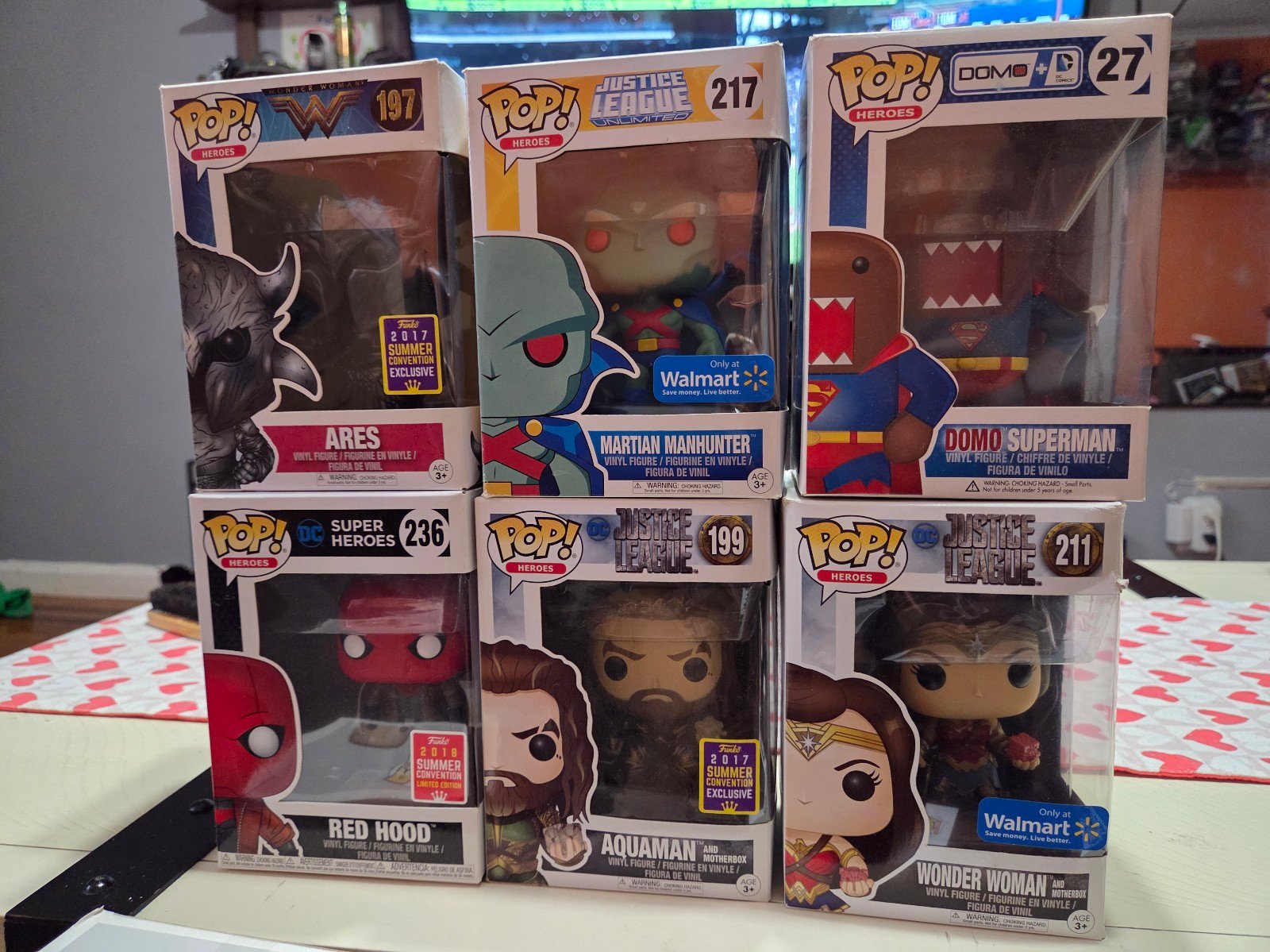 DC Universe Funko Pop Lot