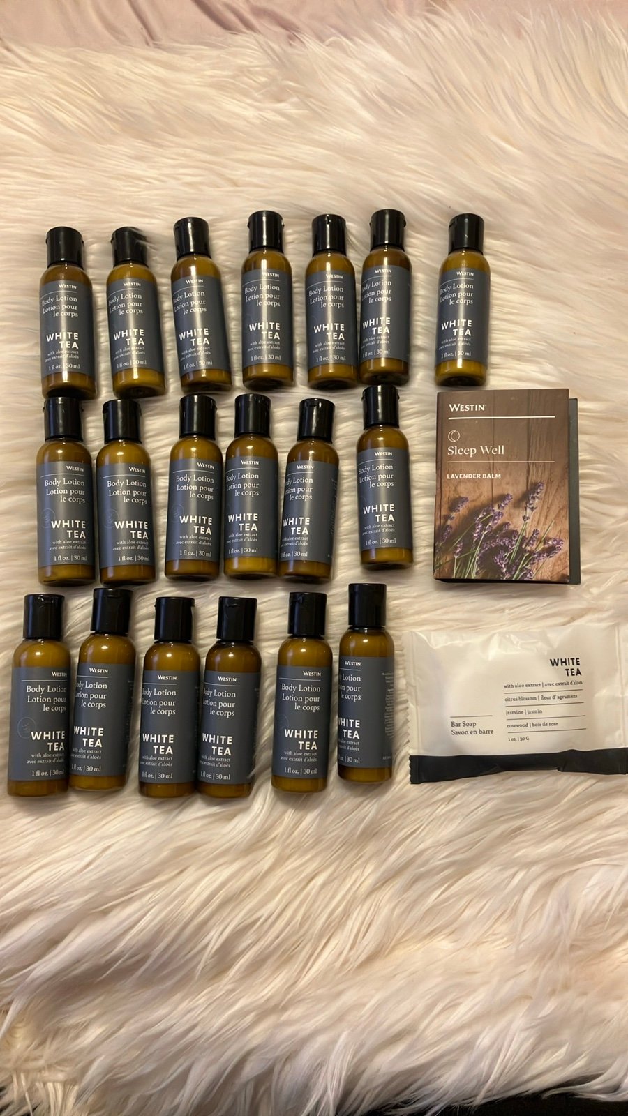 21 Piece Westin Heavenly Spa White Tea Aloe Bundle.