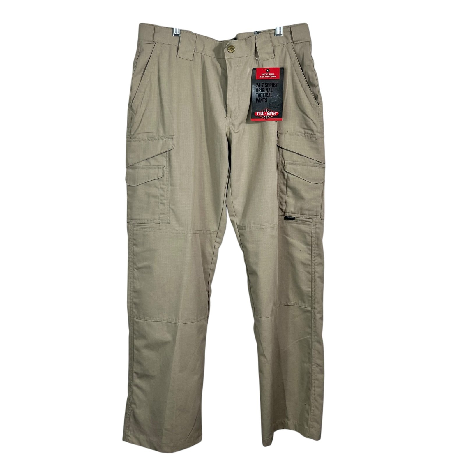 Tru Spec Women's 24/7 Series Original Khaki Beige Ripstop Cargo Tactical Pants