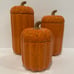 10 Strawberry Street Pumpkin Canister Set
