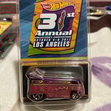 Hot Wheels 31st Annual Collectors Convention VW Drag Bus Low Number #0407/02800