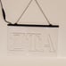 Zeta Tau Alpha LED Sign Greek Letters