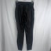 Spanx Noir Faux Leather Like Black Pull On Joggers Stretchy Waist Size Small