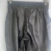 Spanx Noir Faux Leather Like Black Pull On Joggers Stretchy Waist Size Small