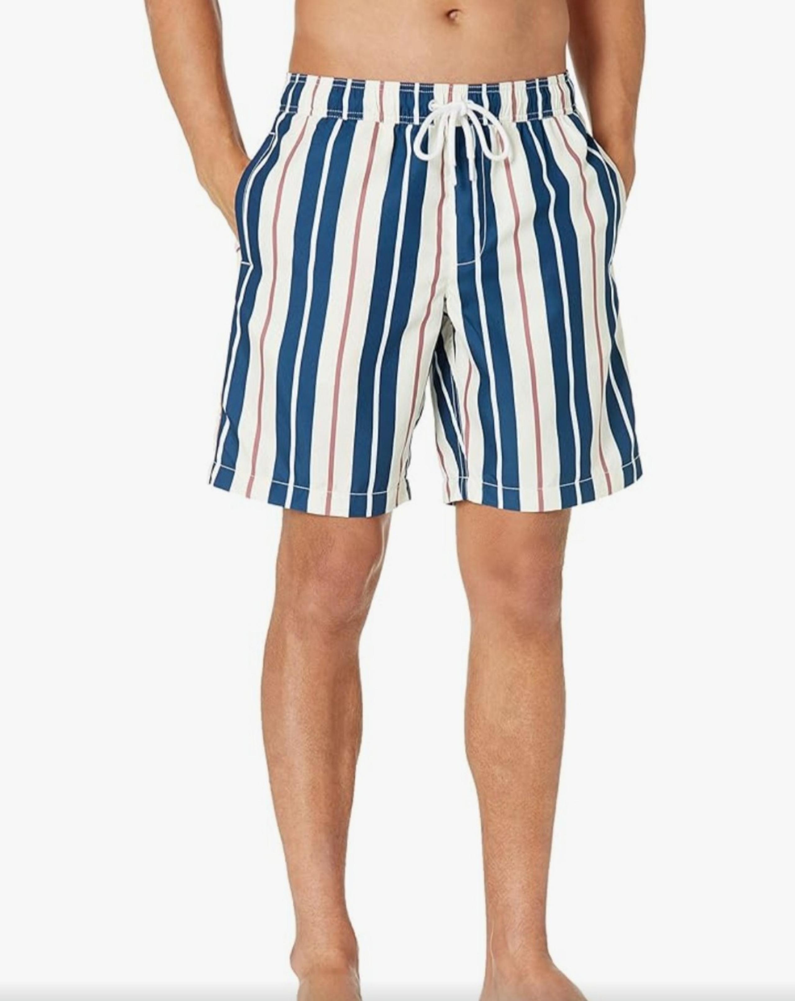 Amazon Essentials Men's 9" Relaxed-Fit Quick-Dry Swim Trunk