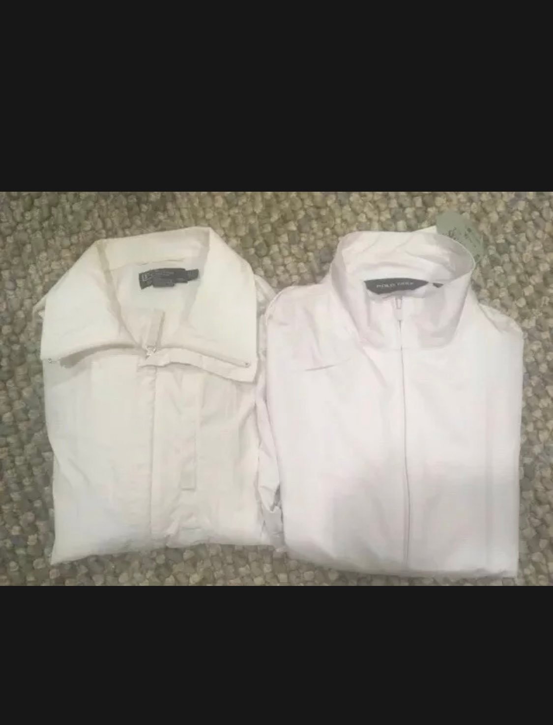 2 Men’s Polo Jackets 1 Polo Golf NWT 1 Polo Ralph Lauren NWOT, Size Large