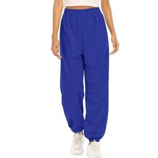 PacSun Women’s Lazy Fleece Sweatpants in Blue/Purple Size S
