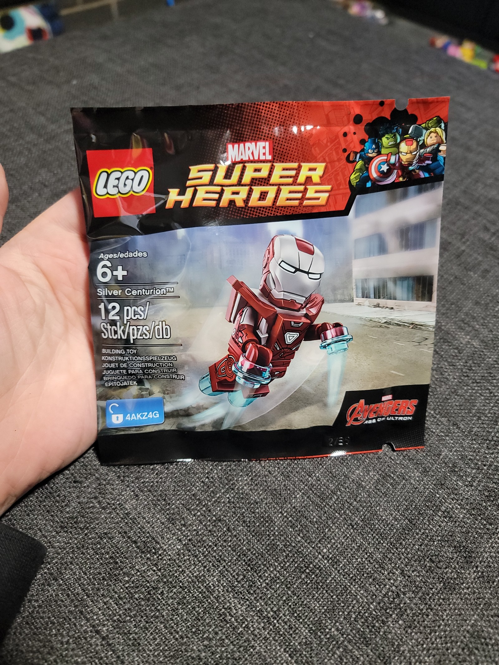 Sealed Lego Silver Centurion Ironman