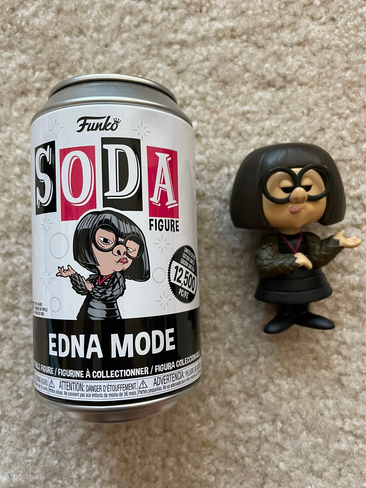 Funko Soda Disney/'s Pixar Incredibles Edna Mode 1:6 Possible Chase In Stock