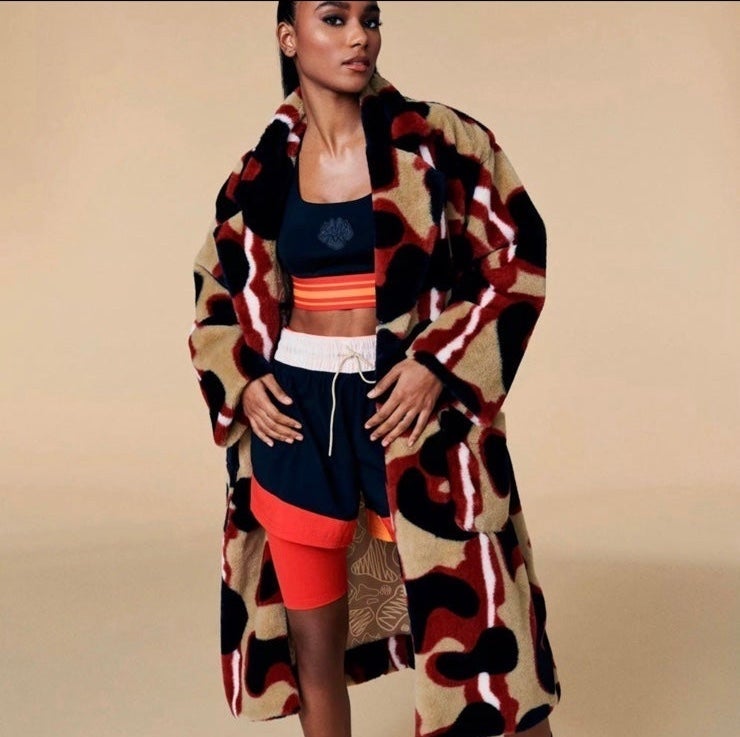New Puma Madison Fur Coat Size X-Small