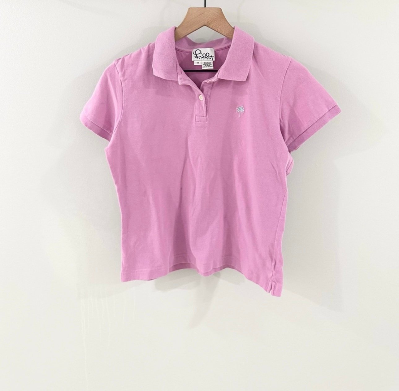 Vintage Lilly Pulitzer Polo Pink Size Medium