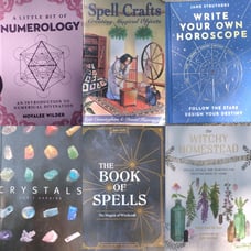 Spiritual / Metaphysical Books: Crystals, Numerology, Horoscope, etc.