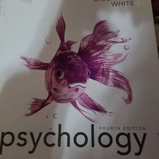 Psychology hardcover book